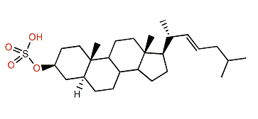 5a-Cholest-22-en-3b-ol sulfate